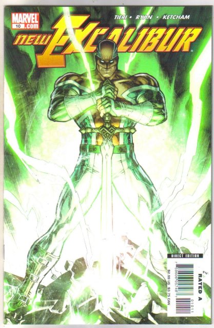 New Excalibur #10 comic book mint 9.8