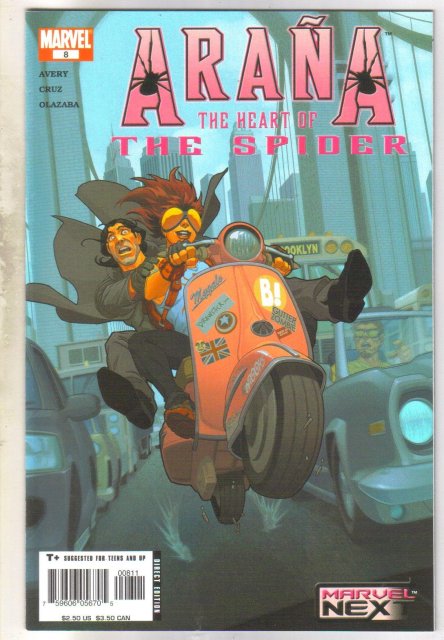 Arana #8 comic book mint 9.8