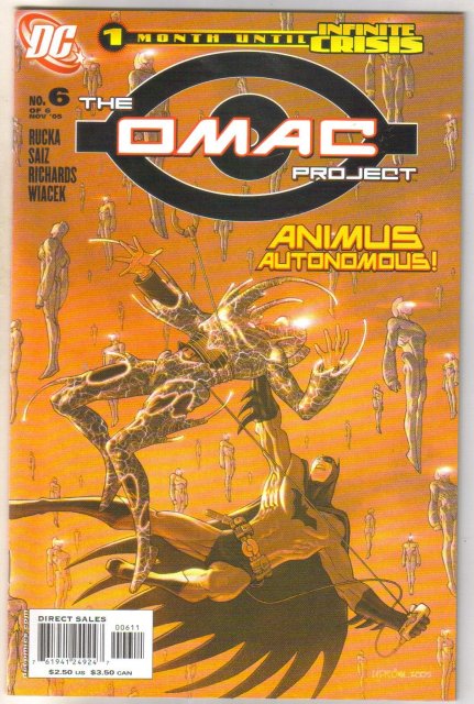 Omac #6 comic book mint 9.8