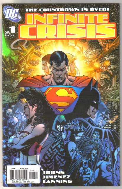 Infinite Crisis #1 (Superman cover) comic book mint 9.8