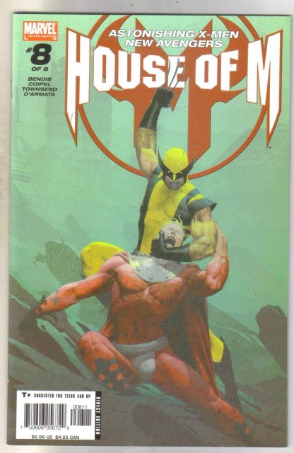 House of M #8 comic book mint 9.8