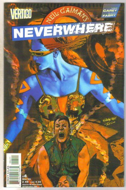 Neil Gaiman's Neverwhere #4 Vertigo comic book mint 9.8