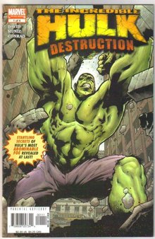 Incredible Hulk Destruction #1 comic book mint 9.8