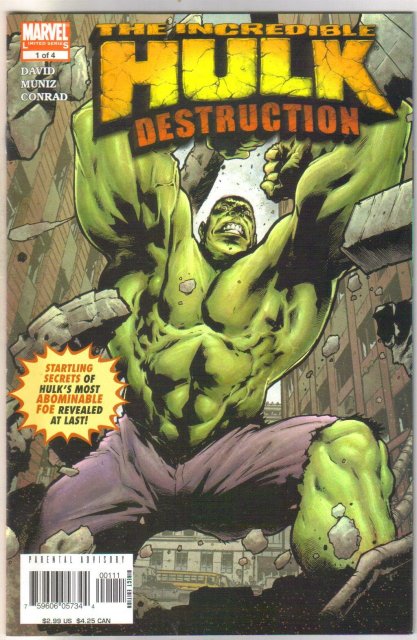 Incredible Hulk Destruction #1 comic book mint 9.8