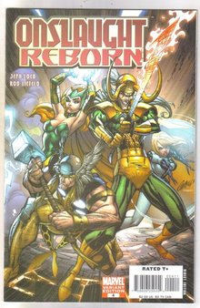 Onslaught Reborn #4 variant edition comic book mint 9.8
