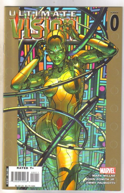 Ultimate Vision #0 comic book mint 9.8