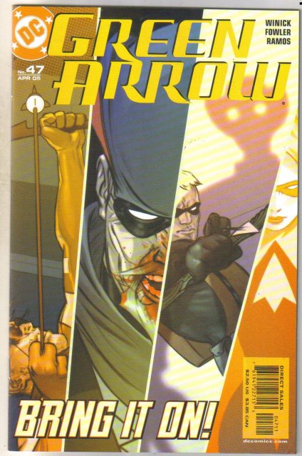 Green Arrow #47 comic book mint 9.8