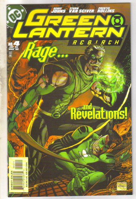 Green Lantern Rebirth #4 comic book mint 9.8