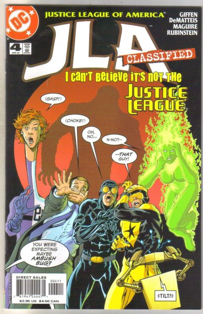 JLA Classified #4 comic book mint 9.8