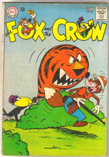 The Fox and the Crow #82 comic book very good 4.0
