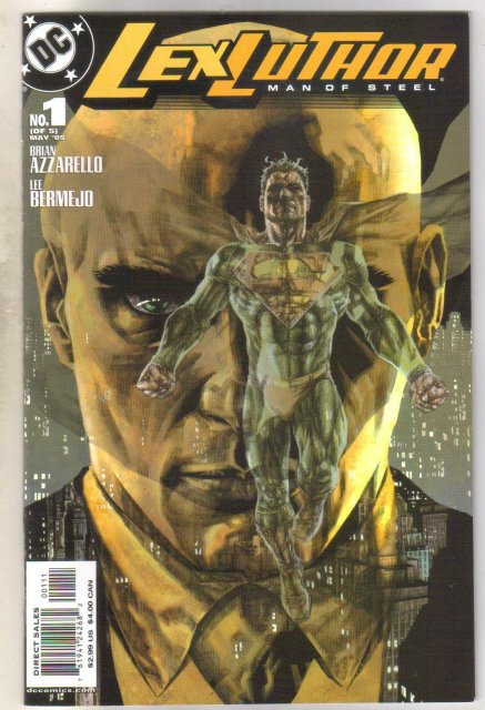 Lex Luthor #1 Man of Steel comic book mint 9.8