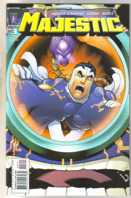 Majestic #3 comic book mint 9.8