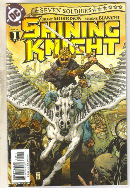 Seven Soldiers Shining Knight #1 comic book mint 9.8