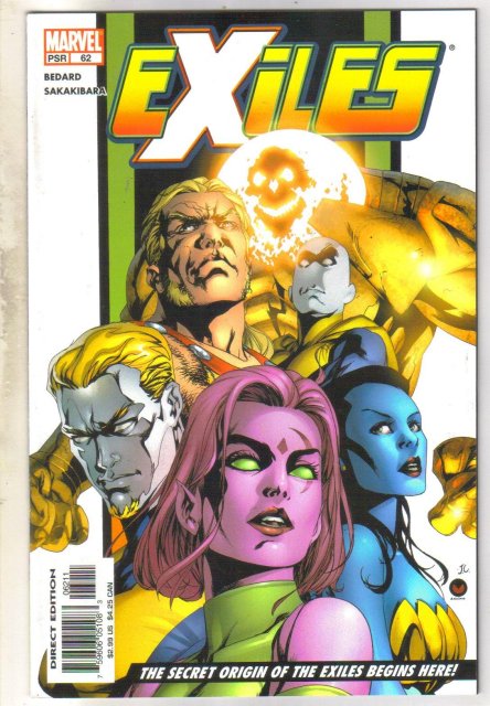 Exiles #62 comic book mint 9.8