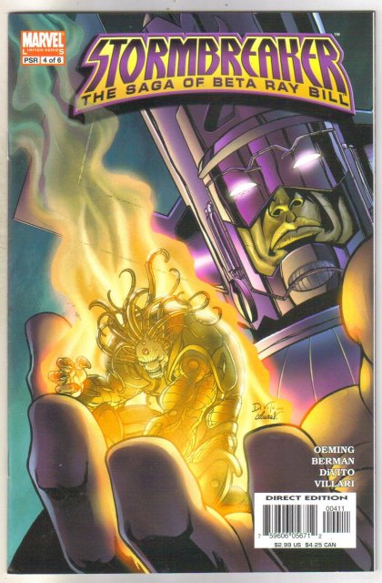 Stormbreaker #4 The Saga of Beta Ray Bill comic book mint 9.8