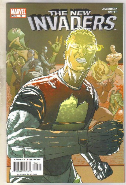 The New Invaders #9 comic book mint 9.8