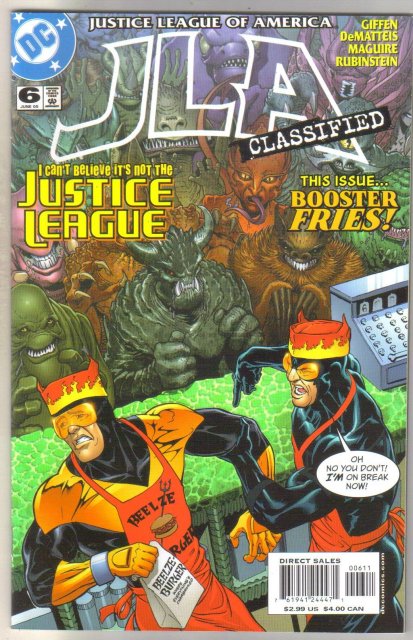 JLA Clasified #6 comic book mint 9.8