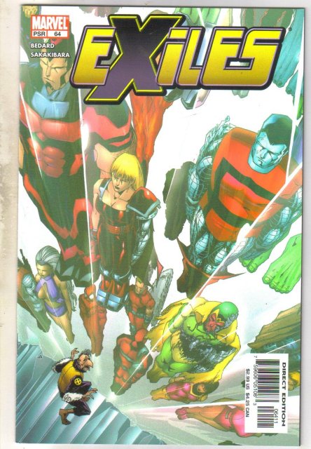 Exiles #64 comic book mint 9.8