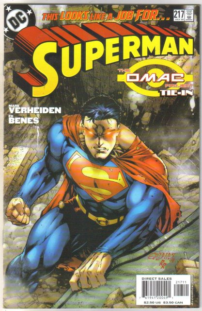 Superman #217 comic book mint 9.8