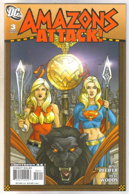 Amazons Attack #3 comic book mint 9.8