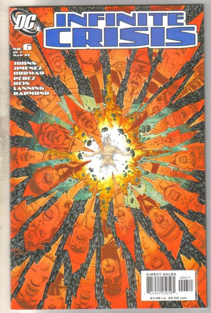 Infinite Crisis #6 comic book mint 9.8
