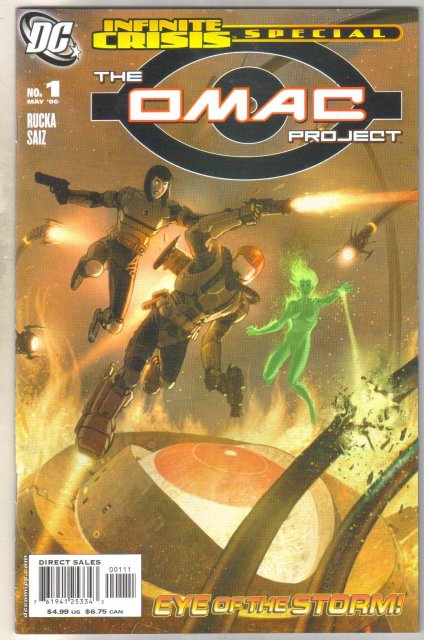 Infinite Crisis Special The Omac Project comic book mint 9.8