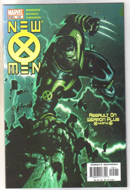 New X-men #145 comic book mint 9.8