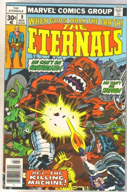 Eternals #9 comic book mint 9.8