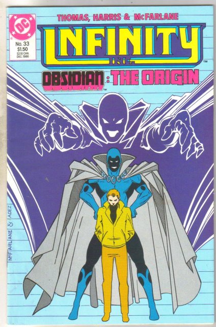 Infinity Inc. #33 comic book near mint 9.4