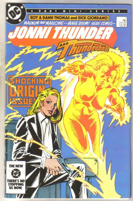 Jonni Thunder #1 comic book near mint 9.4