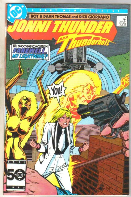 Jonni Thunder #4 comic book near mint 9.4