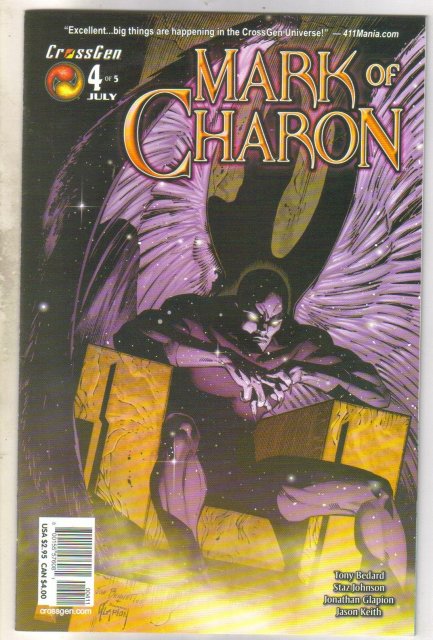 Mark of Charon #4 comic book near mint 9.4