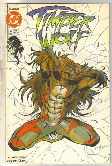 Timber Wolf #4 comic book near mint 9.4