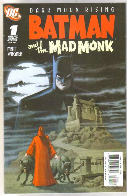 Batman and the Mad Monk #1 comic book near mint 9.4
