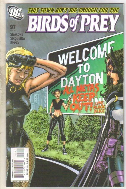 Birds of Prey #97 comic book near mint 9.4