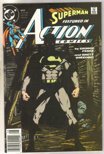 Action Comics #644 comic book very fine 8.0