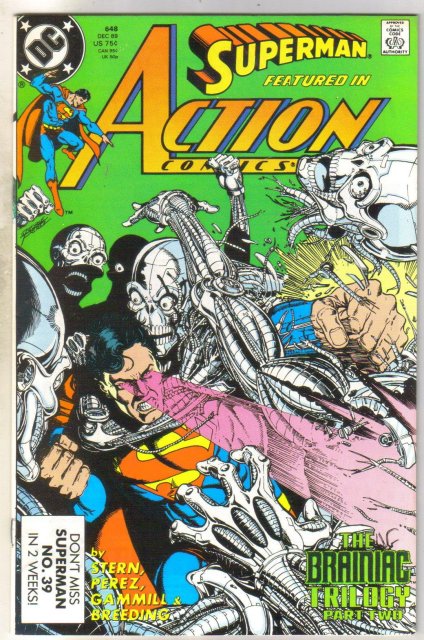 Action Comics #648 comic book mint 9.8