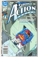 Action Comics #665 comic book near mint 9.4
