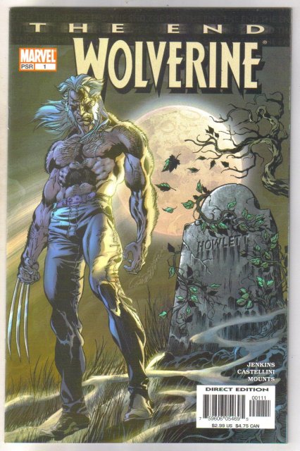 The End Wolverine #1 comic book mint 9.8