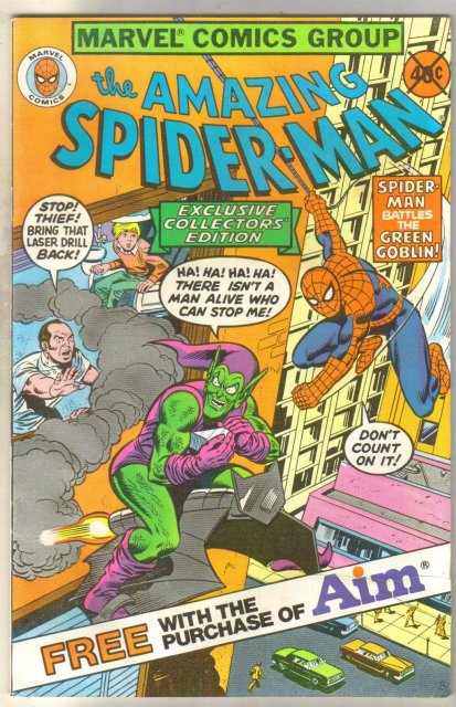 Amazing Spider-man Aim giveaway comic book very good 4.0
