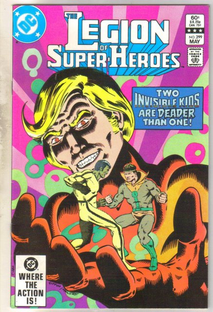 Legion of Super-heroes #299 comic book near mint 9.4