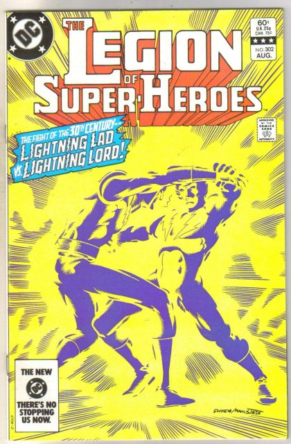 Legion of Super-heroes #302 comic book near mint 9.4