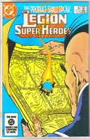Legion of Super-heroes #307 comic book near mint 9.4