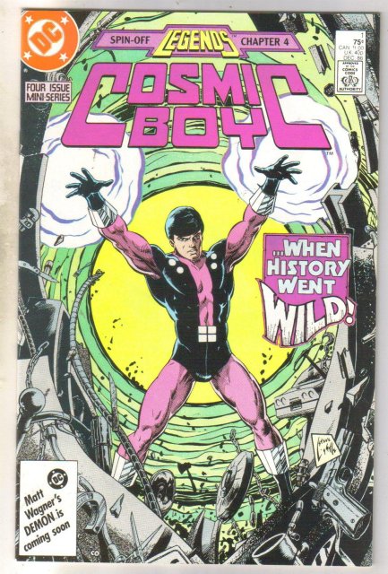 Cosmic Boy #1 comic book near mint 9.4