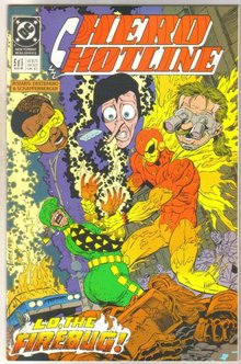 Hero Hotline #5 comic book near mint 9.4
