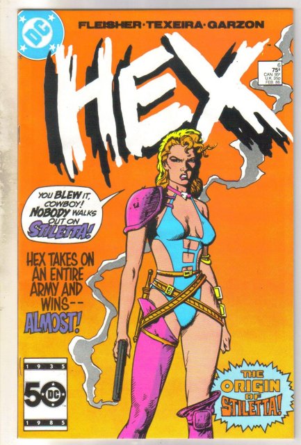Hex #6 comic book near mint 9.4