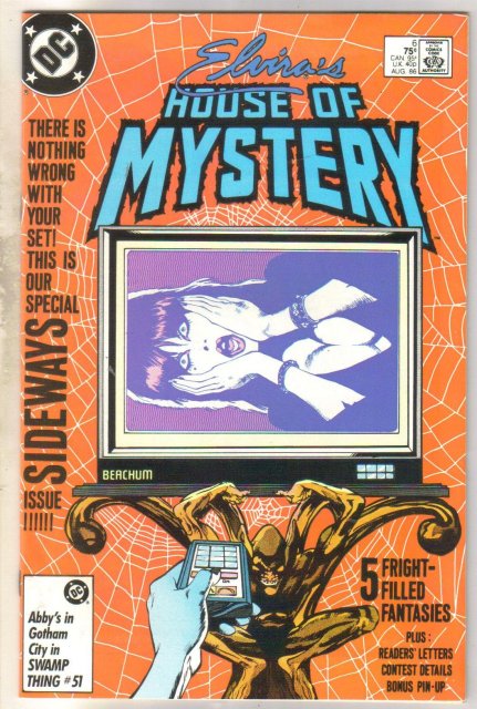 Elvira's House of Mystery #6 comic book near mint 9.4