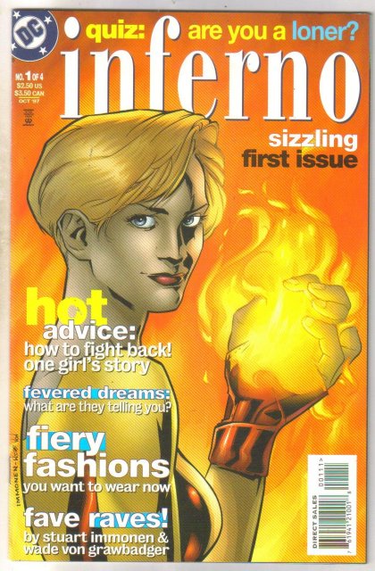 Inferno #1 comic book near mint 9.4