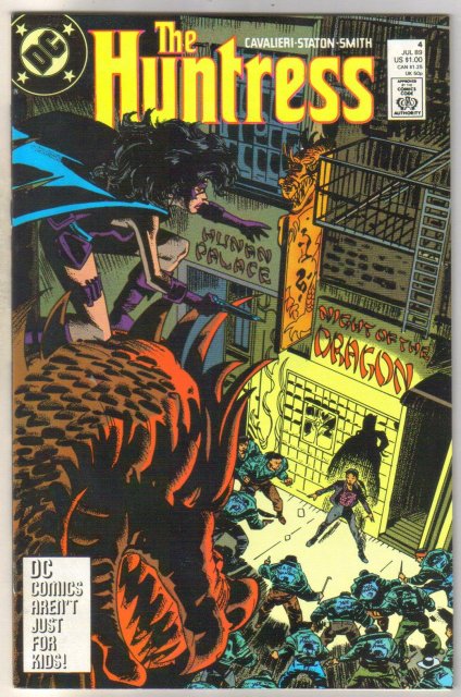 The Huntress #4 comic book near mint 9.4