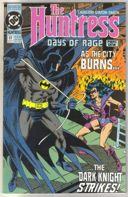 The Huntress #17 comic book near mint 9.4